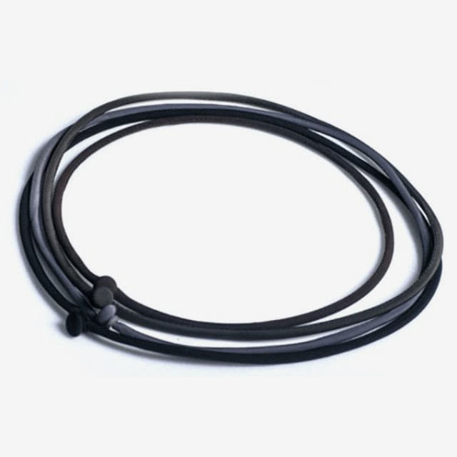 실크목걸이줄-50cm(블랙/회색)천도매몰