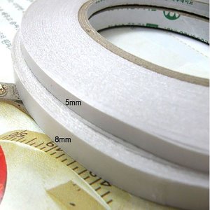 수용성 양면 테이프(8mm)(12-500-8)천도매몰