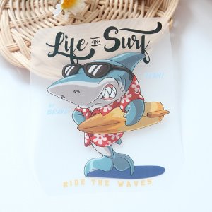 3D전사지]Life in Surf 상어(93029)천도매몰