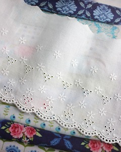 면레이스]세모별꽃-백아이보리 (1536153)천도매몰